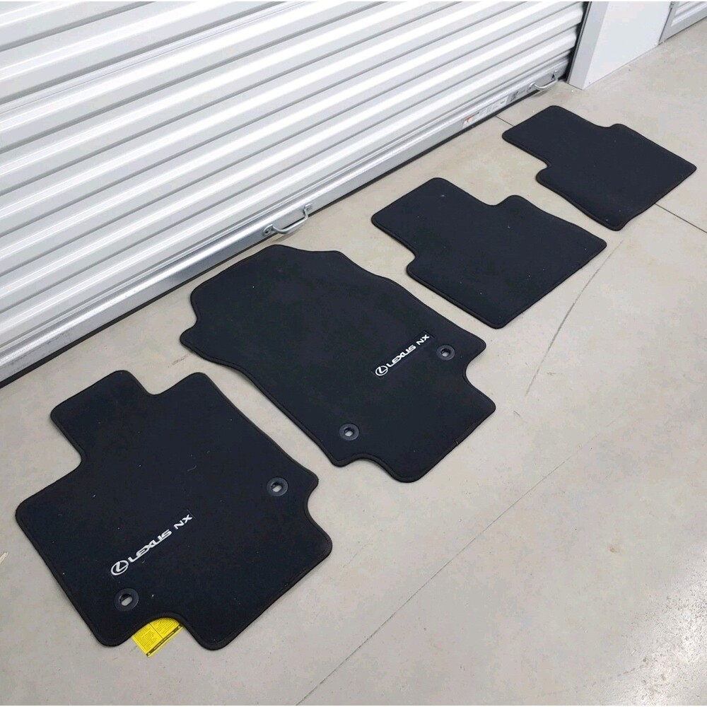 Lexus Floor Mats 2022-2024 Black 22 23 24 NX PT206-7822X-XX Carpet 4 Piece Set